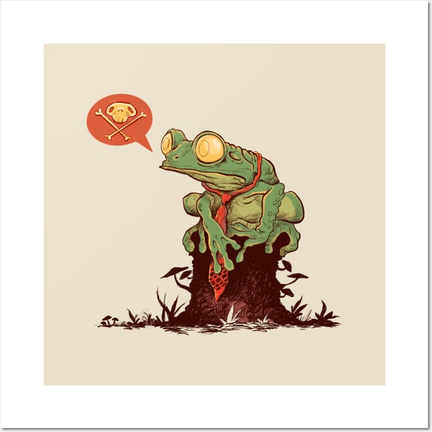 Frogger Wall Art by OwlyBears